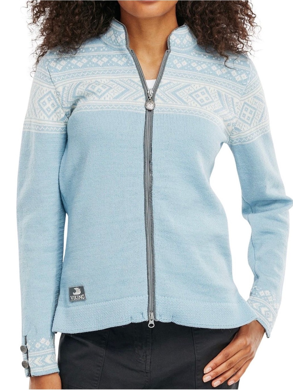 Dale of Norway Viking Karine Sweater in blue size M